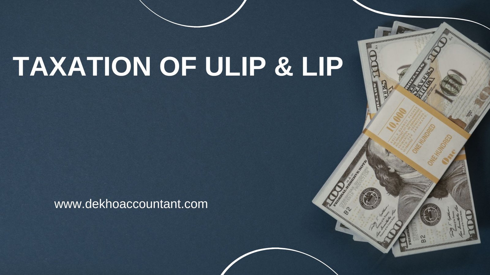 TAX ON ULIP MATURITY & LIP